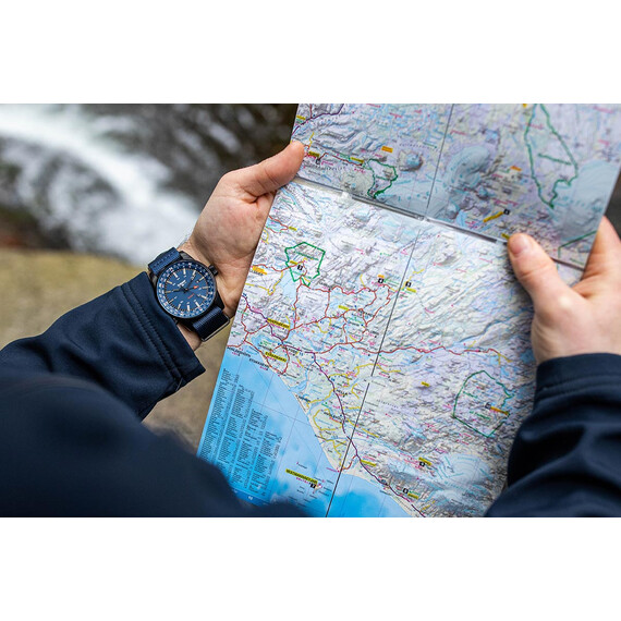 Pánské hodinky Traser P68 Pathfinder GMT Blue 109034, Verze: modrá , 10 image
