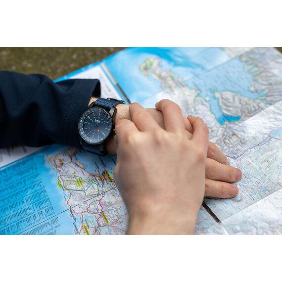 Pánské hodinky Traser P68 Pathfinder GMT Blue 109034, Verze: modrá , 12 image