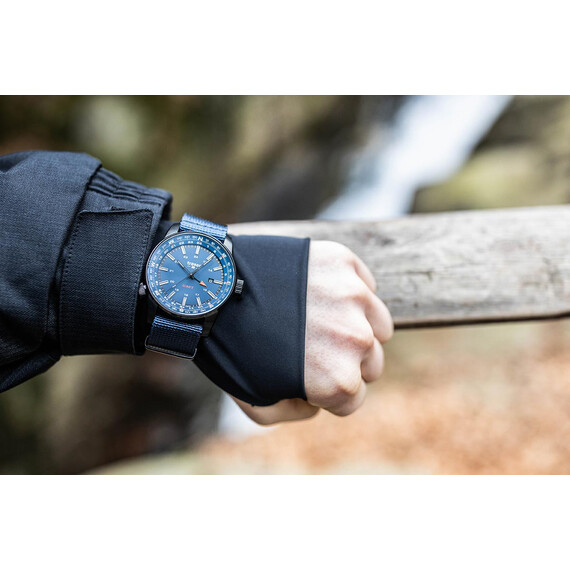 Pánské hodinky Traser P68 Pathfinder GMT Blue 109034, Verze: modrá , 15 image