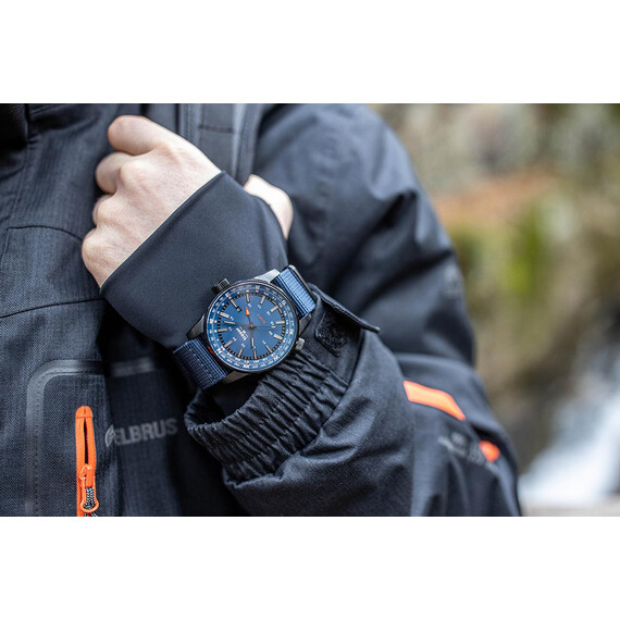 Pánské hodinky Traser P68 Pathfinder GMT Blue 109034, Verze: modrá , 16 image