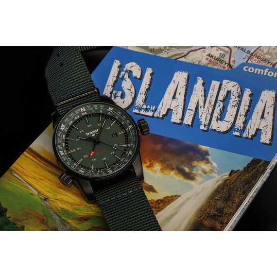 Pánské hodinky Traser P68 Pathfinder GMT Green 109035, Verze: zelená , 27 image