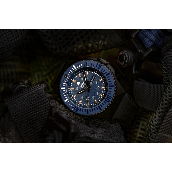 Pánské hodinky Traser P69 Black Stealth Blue 109857, Verze: modrá2 , 7 image