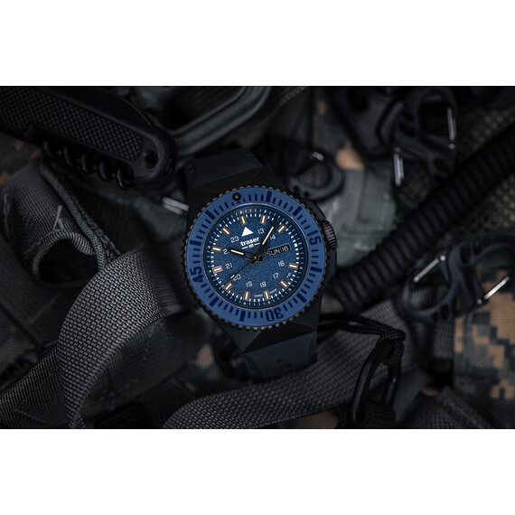 Pánské hodinky Traser P69 Black Stealth Blue 109857, Verze: modrá2 , 4 image