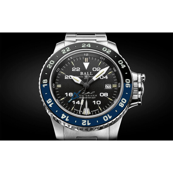 Pánské hodinky Ball DG2018C-S17C-BK Engineer Hydrocarbon AeroGMT Sled Driver Limited Edition , 12 image