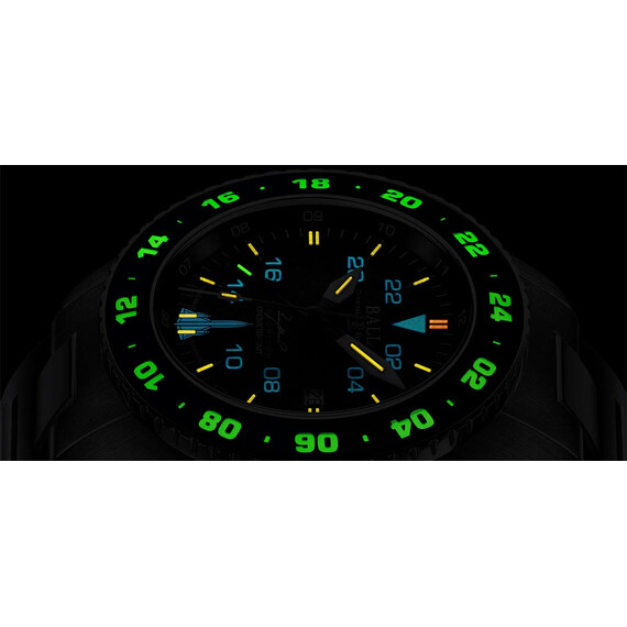 Pánské hodinky Ball DG2018C-S17C-BK Engineer Hydrocarbon AeroGMT Sled Driver Limited Edition , 14 image