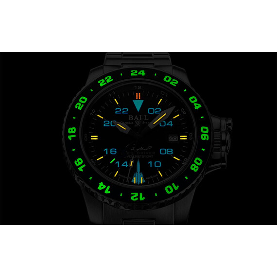 Pánské hodinky Ball DG2018C-S17C-BK Engineer Hydrocarbon AeroGMT Sled Driver Limited Edition , 13 image