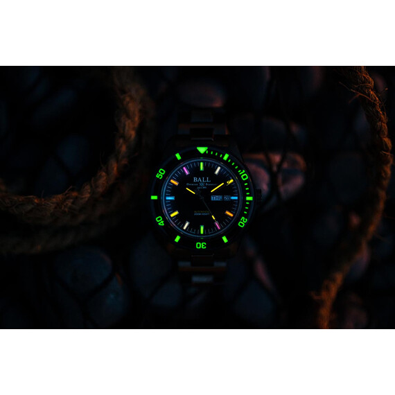 Pánské hodinky Ball Engineer II Skindiver Heritage DM3208B-S4-BK, Verze: černá , 7 image