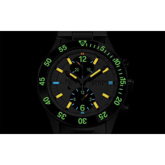 Pánské hodinky Ball Roadmaster Rescue Chronograph Limited Edition DC3030C-S-WHBK, Verze: bílá , 6 image