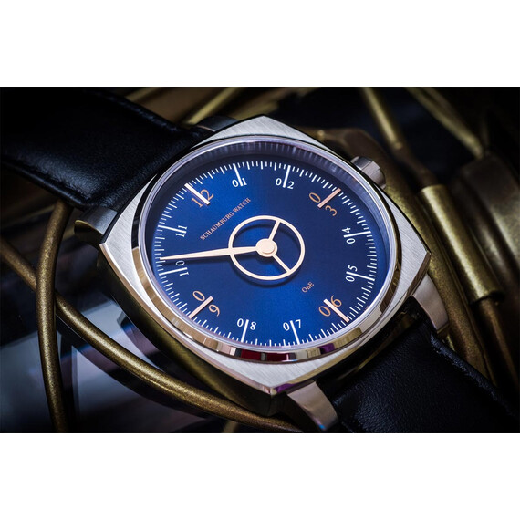 Pánské hodinky Schaumburg Squarematic Loyalty SCH-SQLO, Verze: modrá , 4 image