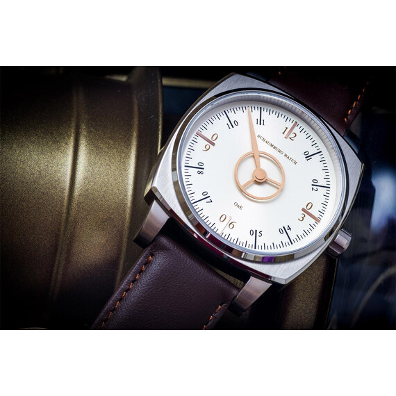 Pánské hodinky Schaumburg Squarematic Pureness SCH-SQPU, Verze: hnědá3 , 3 image