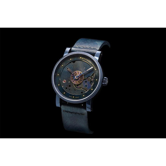 Pánské hodinky Schaumburg SteamPunk II SCH-STII, Verze: modrá , 3 image