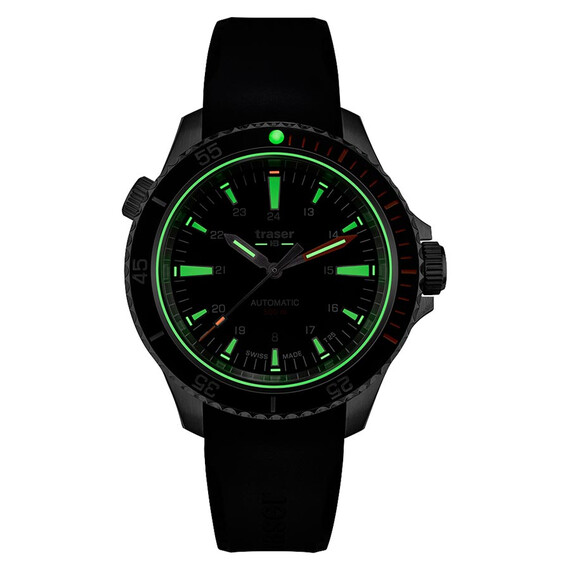 Pánské hodinky Traser P67 Diver Automatic Black T25 110322, Verze: černá , 2 image