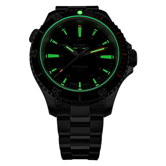 Pánské hodinky Traser P67 Diver Automatic Black T25 110324, Verze: černá2 , 5 image