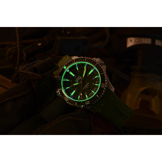 Pánské hodinky Traser P67 Diver Automatic Green T25 110327, Verze: zelená2 , 8 image