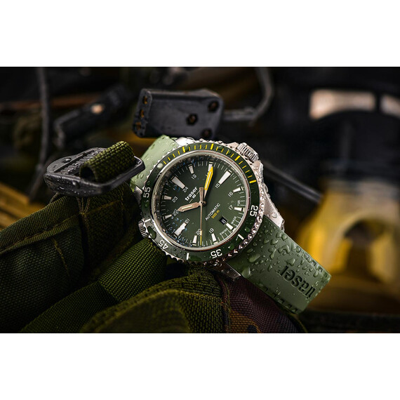 Pánské hodinky Traser P67 Diver Automatic Green T25 110327, Verze: zelená2 , 7 image