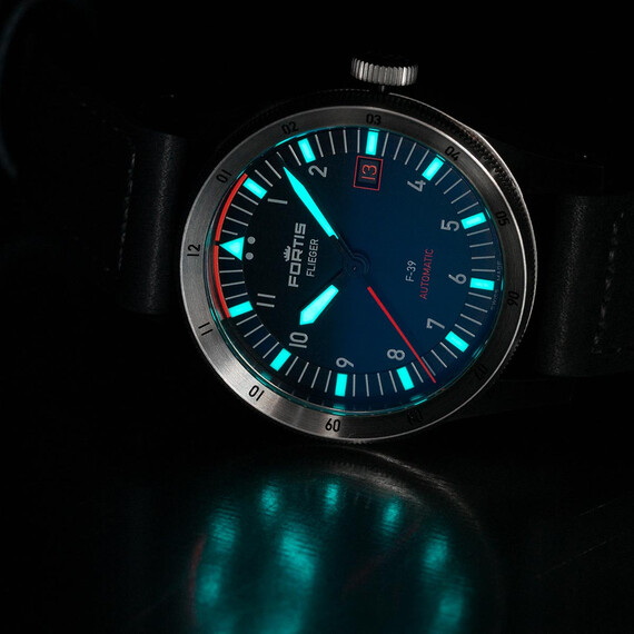 Pánské hodinky Fortis Flieger F-39 Midnight Blue F4220011, Verze: modrá , 21 image