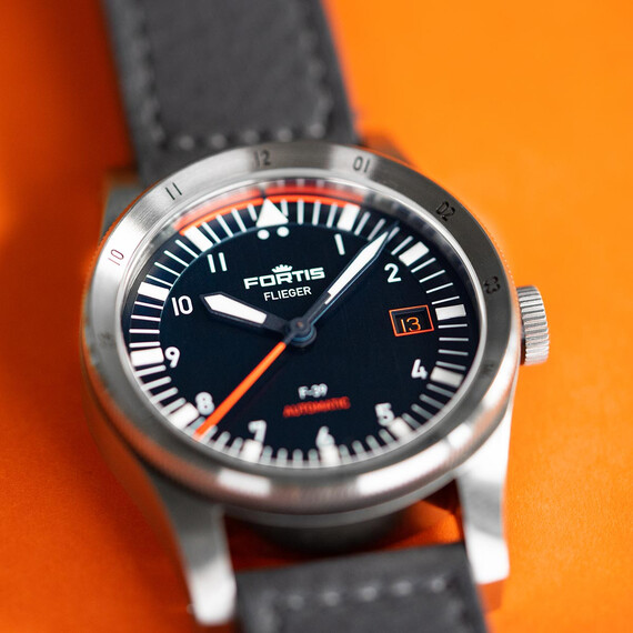 Pánské hodinky Fortis Flieger F-39 Midnight Blue F4220011, Verze: modrá , 10 image