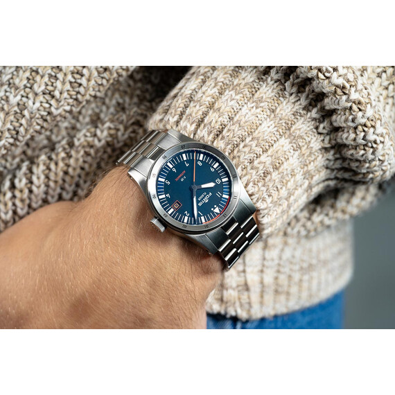 Pánské hodinky Fortis Flieger F-39 Midnight Blue F4220011, Verze: modrá , 13 image