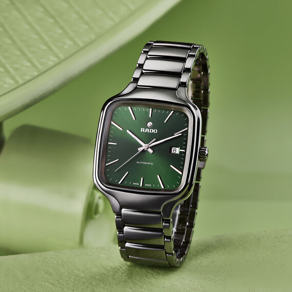 Pánské hodinky Rado True Square Automatic R27077312, Verze: zelená , 2 image