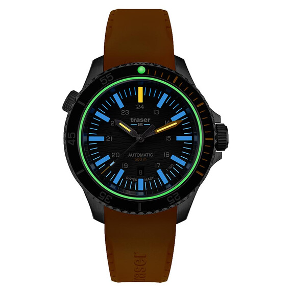 Pánské hodinky Traser P67 Diver Automatic Grey T100 110331, Verze: žlutá , 2 image