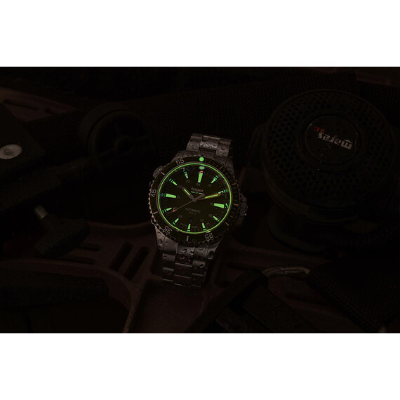 Pánské hodinky Traser P67 Diver Automatic Green T25 SET 110325, Verze: ocelová , 11 image