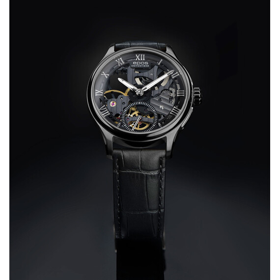 Pánské hodinky Epos Originale Skeleton Limited Edition 3500.169.25.25.25, Verze: černá , 3 image