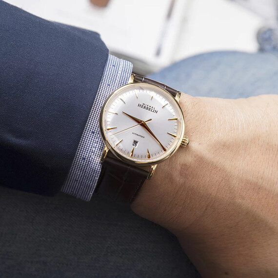 Pánské hodinky Herbelin Inspiration Automatic 1647P11MA, Verze: hnědá4 , 3 image