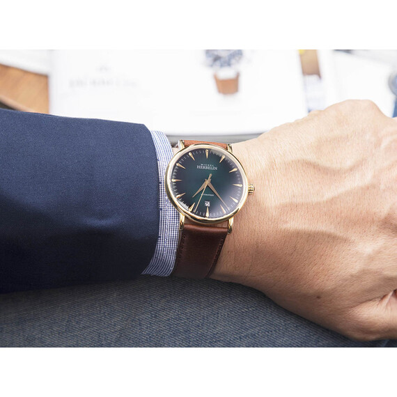 Pánské hodinky Herbelin Inspiration Automatic 1647P16BR, Verze: zelená , 4 image