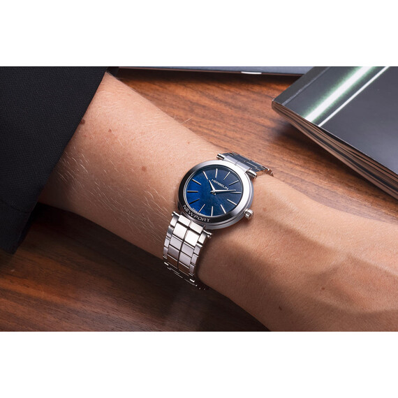 Dámské hodinky Herbelin Newport Slim 16922B60, Verze: modrá , 5 image