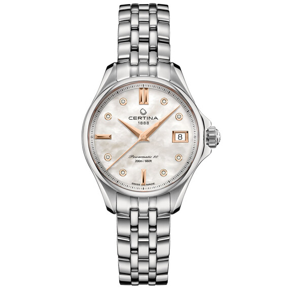 Dámské hodinky Certina DS Action Lady Powermatic 80 C032.207.11.116.00, Verze: ocelová 