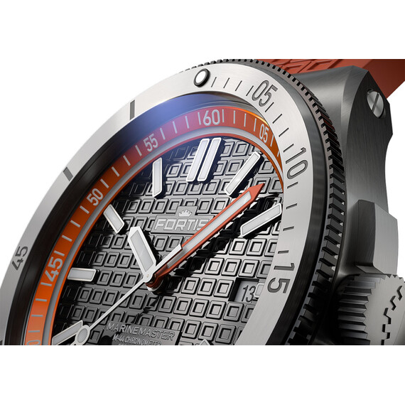 Pánské hodinky Fortis Marinemaster M-44 Amber Orange F8120013, Verze: oranžová , 8 image
