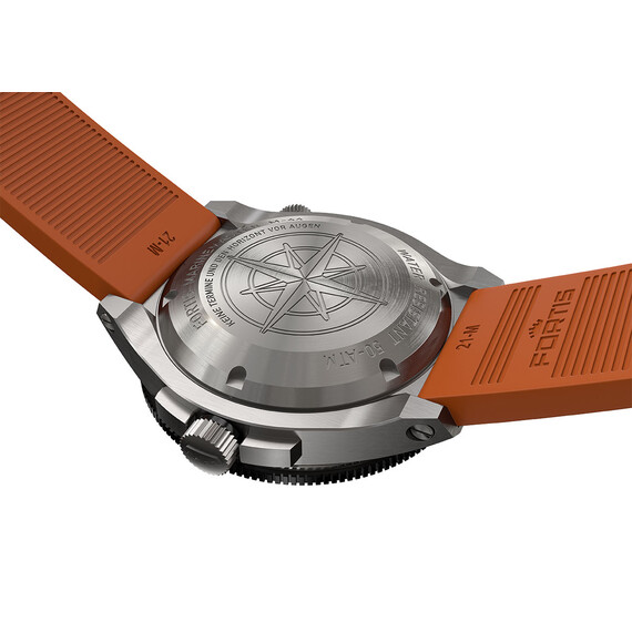 Pánské hodinky Fortis Marinemaster M-44 Amber Orange F8120013, Verze: oranžová , 3 image