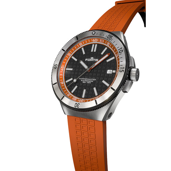 Pánské hodinky Fortis Marinemaster M-44 Amber Orange F8120013, Verze: oranžová , 10 image