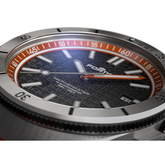 Pánské hodinky Fortis Marinemaster M-44 Amber Orange F8120013, Verze: oranžová , 9 image