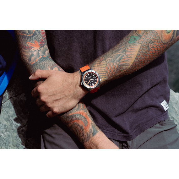 Pánské hodinky Fortis Marinemaster M-44 Amber Orange F8120013, Verze: oranžová , 21 image