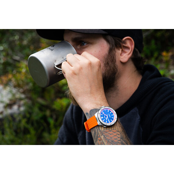 Pánské hodinky Fortis Marinemaster M-44 Amber Orange F8120013, Verze: oranžová , 20 image