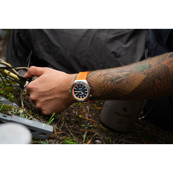 Pánské hodinky Fortis Marinemaster M-44 Amber Orange F8120013, Verze: oranžová , 18 image