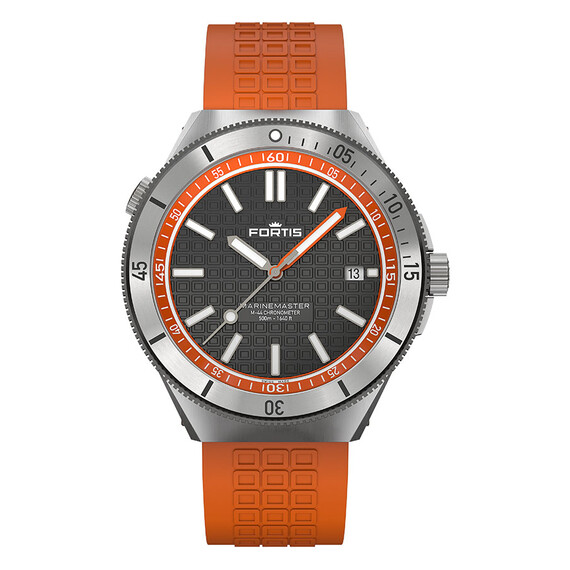 Pánské hodinky Fortis Marinemaster M-44 Amber Orange F8120013, Verze: oranžová 