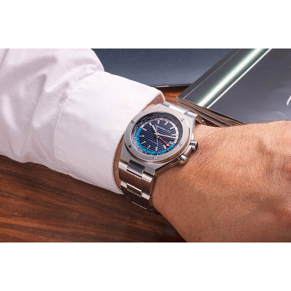 Pánské hodinky Herbelin Cap Camarat GMT 1445/B25, Verze: modrá2 , 4 image