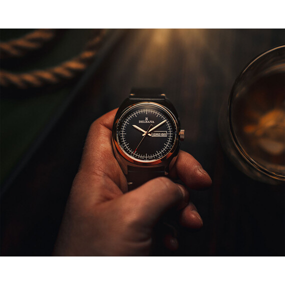 Pánské hodinky Delbana Locarno 53601.714.6.032, Verze: černá , 5 image