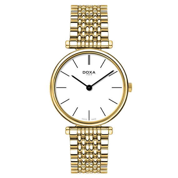 Pánské hodinky Doxa D-Lux 112.30.011.11, Verze: žluté zlato2 