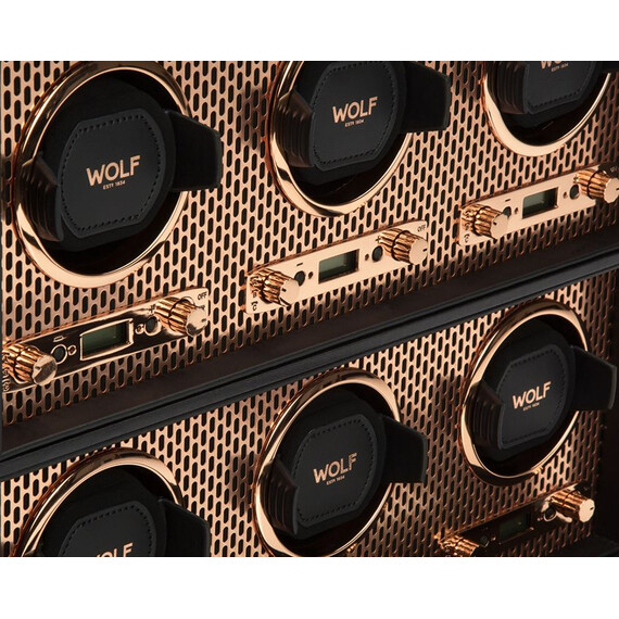 Natahovač pro 6 hodinek WOLF Axis 469616, Verze: růžové zlato , 3 image