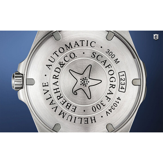 Pánské hodinky Eberhard Scafograf 300 MCMLIX 41034.08/VS CAD, Verze: modrá , 2 image