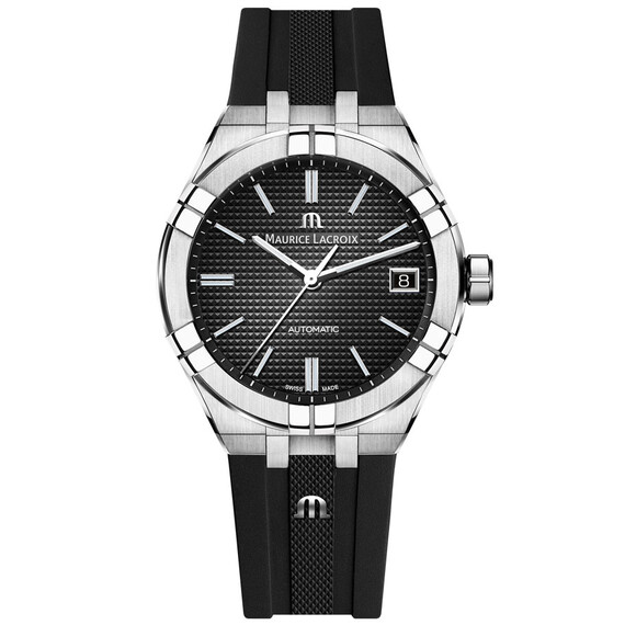 Pánské hodinky Maurice Lacroix Aikon Automatic 39 mm AI6007-SS000-330-2, Verze: černá 