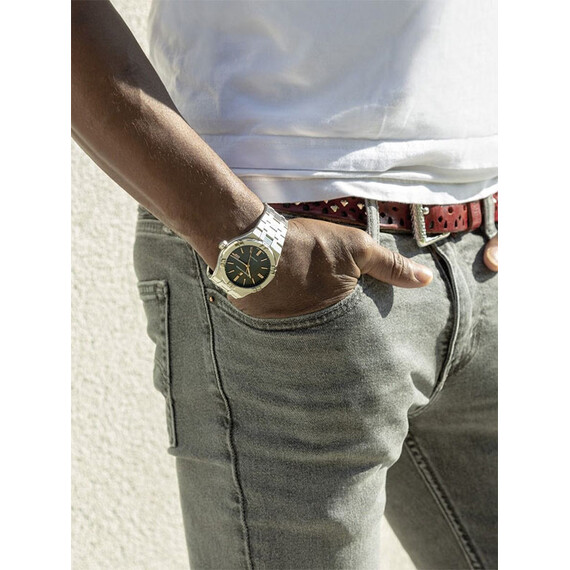 Pánské hodinky Maurice Lacroix Aikon Automatic 42 mm AI6008-SS002-331-1, Verze: šedá , 4 image