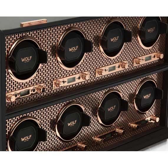 Natahovač pro 8 hodinek WOLF Axis 469716, Verze: růžové zlato , 3 image