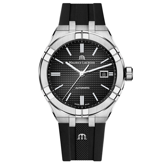 Pánské hodinky Maurice Lacroix Aikon Automatic 42 mm AI6008-SS000-330-2, Verze: černá 