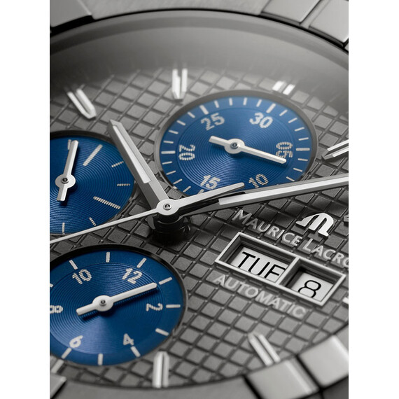 Pánské hodinky Maurice Lacroix Aikon Automatic Chronograph Titanium AI6038-TT030-330-2, Verze: šedá , 2 image
