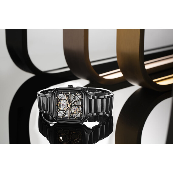 Hodinky Rado True Square Automatic Open Heart R27086152, Verze: černá2 , 10 image