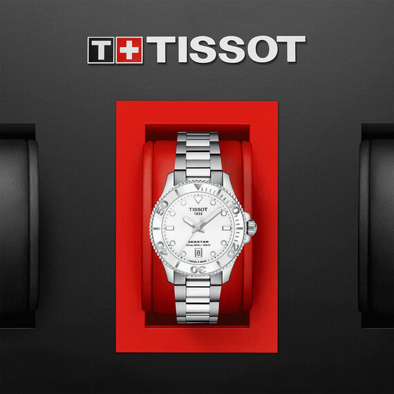 Dámské hodinky Tissot Seastar 1000 T120.210.11.011.00, Verze: bílá , 9 image